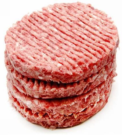 Hamburger 300 gr. di Scottona Charolaise 16 mesi 2.5 kg. c.a.