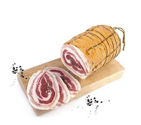 Pancetta di Nero Arrotolata Grecanica 2,5 kg. c.a.